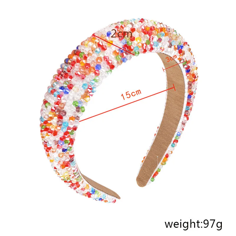 Head Hair Hoop Full Ab Accessories Women Headband Wide Thick Crystal Padded Luxury Baroque
Head Hair Hoop Full Ab Accessories Women Headband Wide Thick Crystal Padded Luxury Baroque