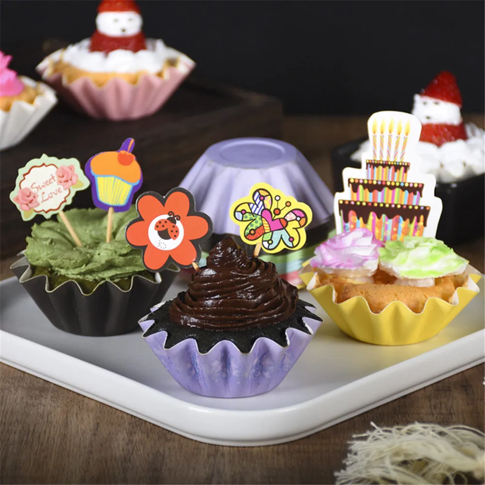 Gold Foil Paper Cupcake Liners Gold/Silver/Red/Blue/Black Tulip Pure Color Baking Muffin Cup Cake Wrappers Case Holder
Gold Foil Paper Cupcake Liners Gold/Silver/Red/Blue/Black Tulip Pure Color Baking Muffin Cup Cake Wrappers Case Holder