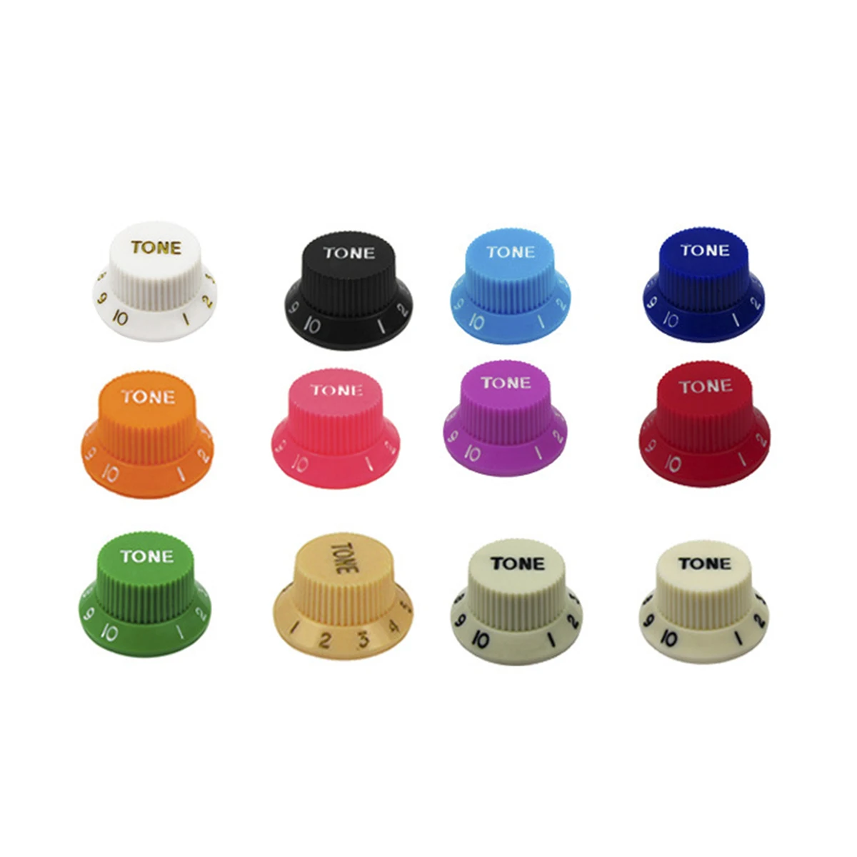 Ohello 3pcs Electric Guitar Speed Control Knobs Volume Tone for Strat SQ Electric Guitar Parts Accessory
Ohello 3pcs Electric Guitar Speed Control Knobs Volume Tone for Strat SQ Electric Guitar Parts Accessory
