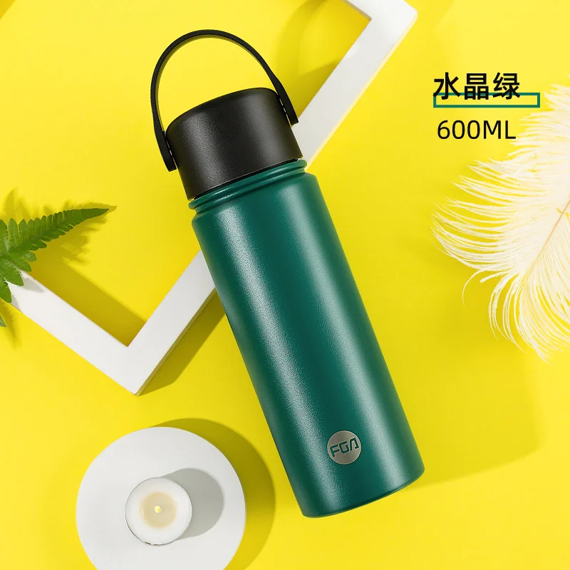 600ML Stainless Steel Thermos High Capacity Travel Bottle Outdoor Tea Coffee Thermo Cup with Straw Portable Thermoses DA60BWB
600ML Stainless Steel Thermos High Capacity Travel Bottle Outdoor Tea Coffee Thermo Cup with Straw Portable Thermoses DA60BWB