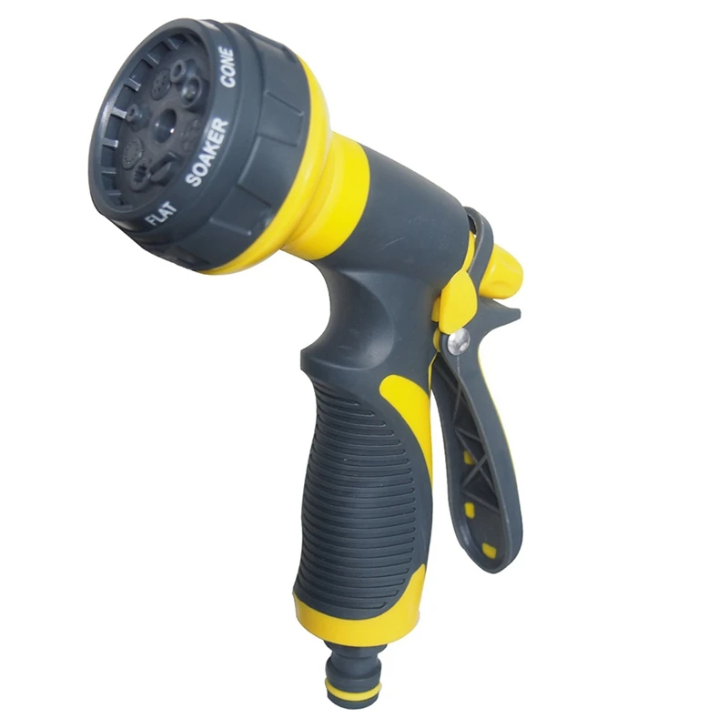 Professional Garden Hose Nozzle 8 Adjustable Watering Modes Metal Body And Handle, For Watering Lawns Cleaning D
Professional Garden Hose Nozzle 8 Adjustable Watering Modes Metal Body And Handle, For Watering Lawns Cleaning D