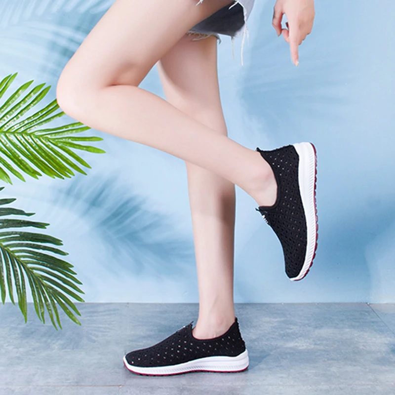 Summer Flats Comfy Casual Ladies Shoes Slip-On Hollow Out Solid Tenis Feminino Fashion Shoes Femme Wholesale 2021 Women Sneakers
Summer Flats Comfy Casual Ladies Shoes Slip-On Hollow Out Solid Tenis Feminino Fashion Shoes Femme Wholesale 2021 Women Sneakers