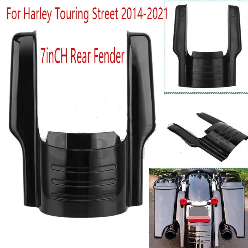 Motorcycle 7Inch Black Stretched Rear Fender Mud Splash Guard Protector Wheel Hugger for Touring Street 2014-2021
Motorcycle 7Inch Black Stretched Rear Fender Mud Splash Guard Protector Wheel Hugger for Touring Street 2014-2021