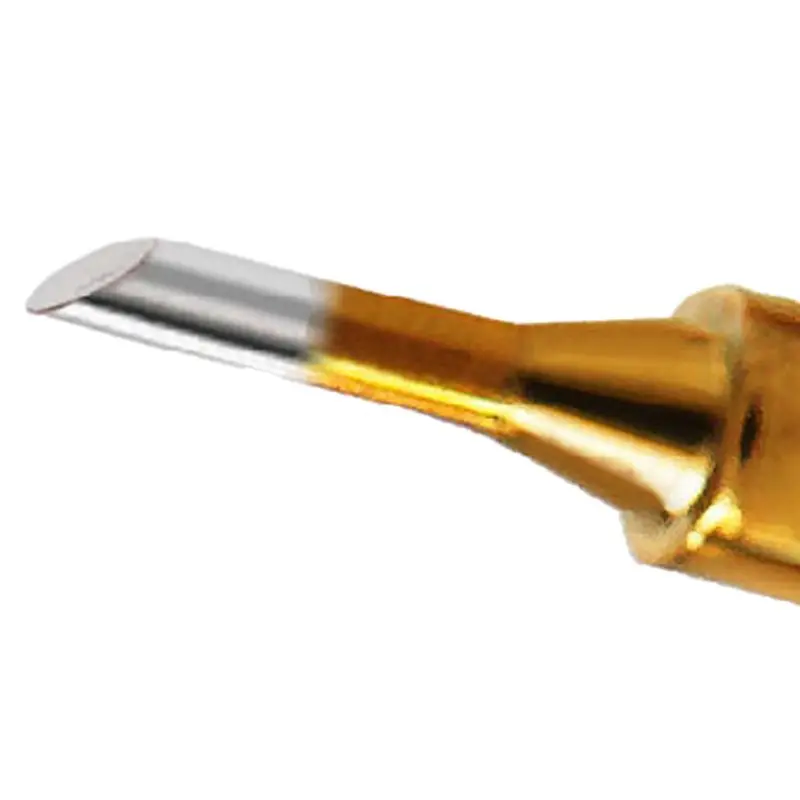 Gold Color Lead-Free Soldering Iron Tip Internal Heating Replacement for 936 Solder Stations
Gold Color Lead-Free Soldering Iron Tip Internal Heating Replacement for 936 Solder Stations