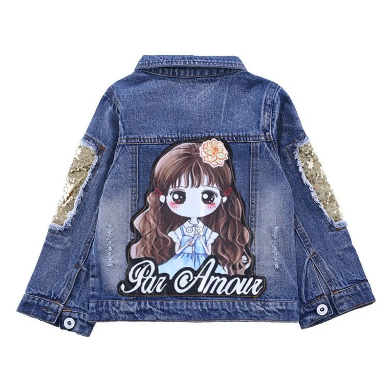 Baby Girl Denim Jacket Coat Cartoon Pattern Fashion Children's Spring Autumn Coat Kids Jean Jacket Baby Coat Girls Baby Outwear
Baby Girl Denim Jacket Coat Cartoon Pattern Fashion Children's Spring Autumn Coat Kids Jean Jacket Baby Coat Girls Baby Outwear