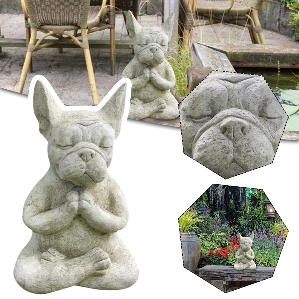 Meditation Bulldog Statue Resin Dog Sculpture Animal Yoga Statue For Office Home Decor Garden Decoration Outdoor Jardin Garten
Meditation Bulldog Statue Resin Dog Sculpture Animal Yoga Statue For Office Home Decor Garden Decoration Outdoor Jardin Garten