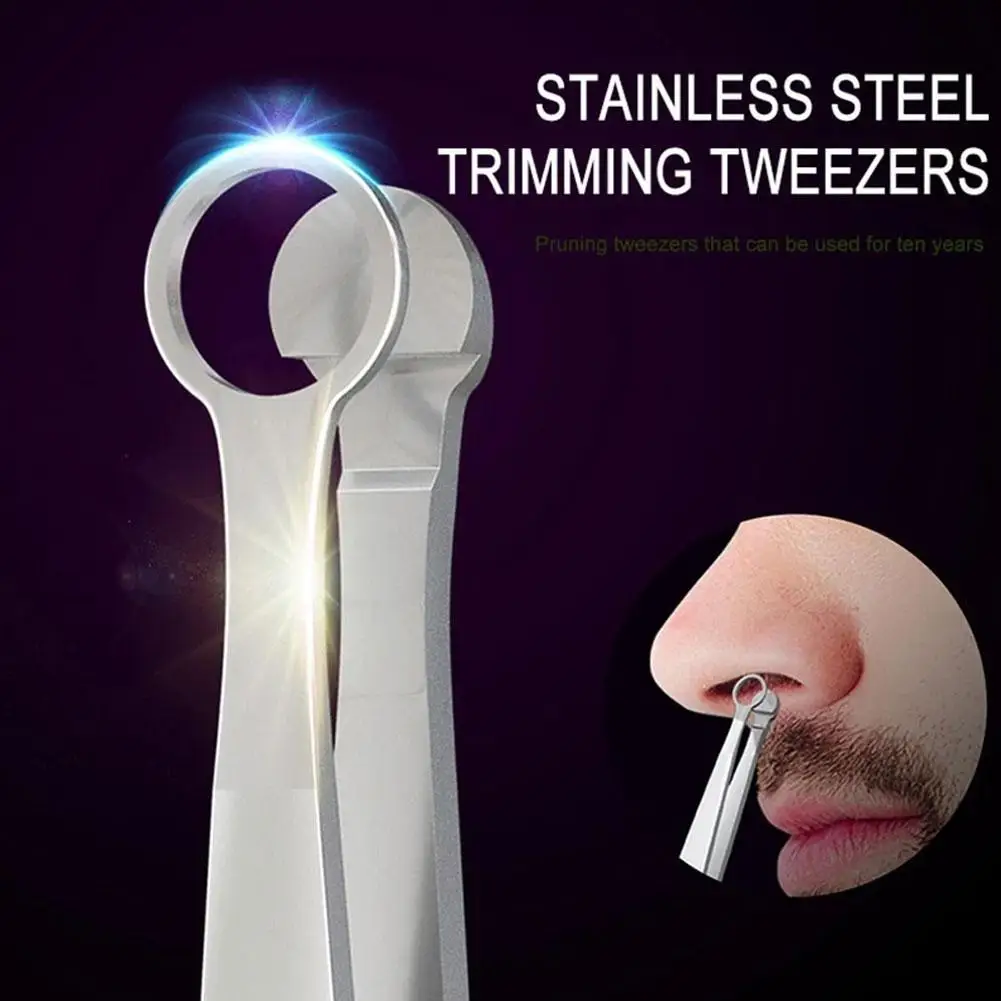 Universal Nose Hair Trimming Tweezers Round Tip Eyebrow Hair Tweezer Tweezers Nose Removal Perfectly Steel F2L7
Universal Nose Hair Trimming Tweezers Round Tip Eyebrow Hair Tweezer Tweezers Nose Removal Perfectly Steel F2L7