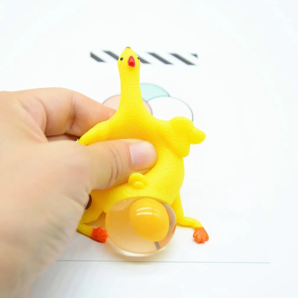 

Hot sale Chicken laying eggs Jokes Gags Pranks Maker Trick Fun Novelty Funny Gadgets for Kids Adults Antistrss Toys