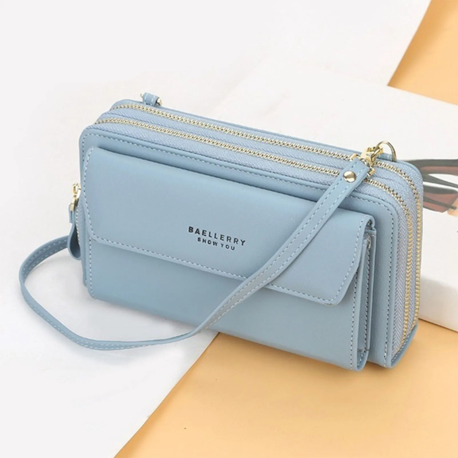 Wallet Women's Purses Ladies' Bag Double Zipper Large Capacity Wallets Elegant Women Slanted Across Versatile Fashion Wallet 1PC
Wallet Women's Purses Ladies' Bag Double Zipper Large Capacity Wallets Elegant Women Slanted Across Versatile Fashion Wallet 1PC