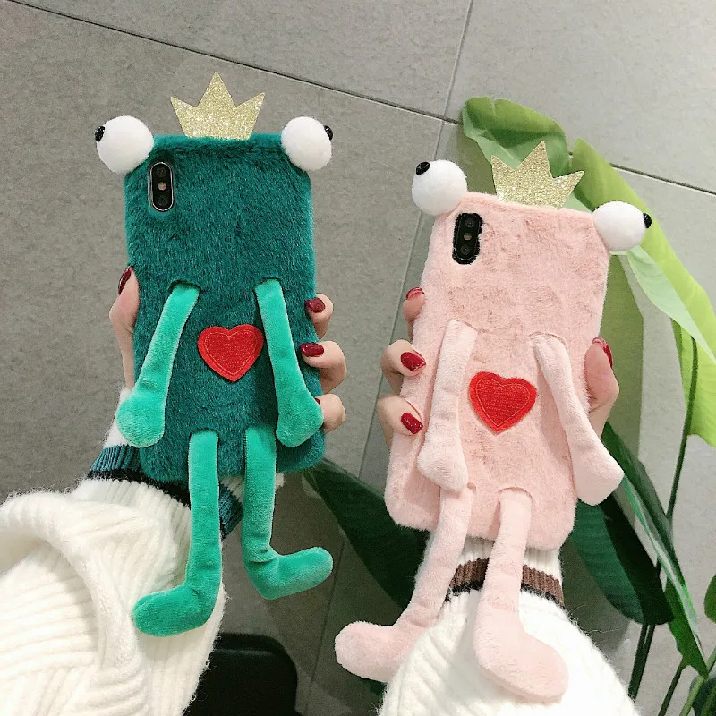 Fur Plush Cartoon Cute Frog Phone Case For Huawei Mate 40 Pro 30 Lite 20 20X 10 9 8 7 RS G8 Nova 2I Plus Drop Protective Coque
Fur Plush Cartoon Cute Frog Phone Case For Huawei Mate 40 Pro 30 Lite 20 20X 10 9 8 7 RS G8 Nova 2I Plus Drop Protective Coque