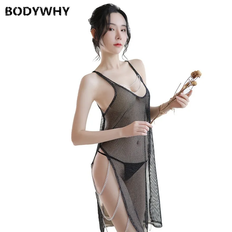 New Women Sexy Pajamas Mesh Sexy Temptation Hollow Lingerie Nightdress Suit Exotic Apparel Ladies Sexy Underwear
New Women Sexy Pajamas Mesh Sexy Temptation Hollow Lingerie Nightdress Suit Exotic Apparel Ladies Sexy Underwear