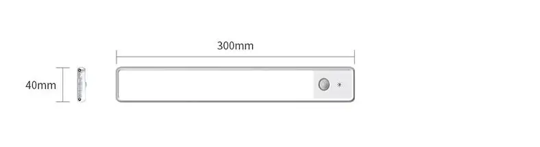 Xiaomi Ezvalo Automatic Intelligent Induction Night Light Led Human Body Induction Light Dormitory Bedroom Night Light Lighting