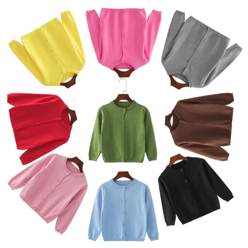 Autumn Cotton Sweater Coat Candy Color Top Baby Children Clothing Boys Girls Knitted Cardigan Sweater Toddler Kid Clothes 1-6yrs
Autumn Cotton Sweater Coat Candy Color Top Baby Children Clothing Boys Girls Knitted Cardigan Sweater Toddler Kid Clothes 1-6yrs