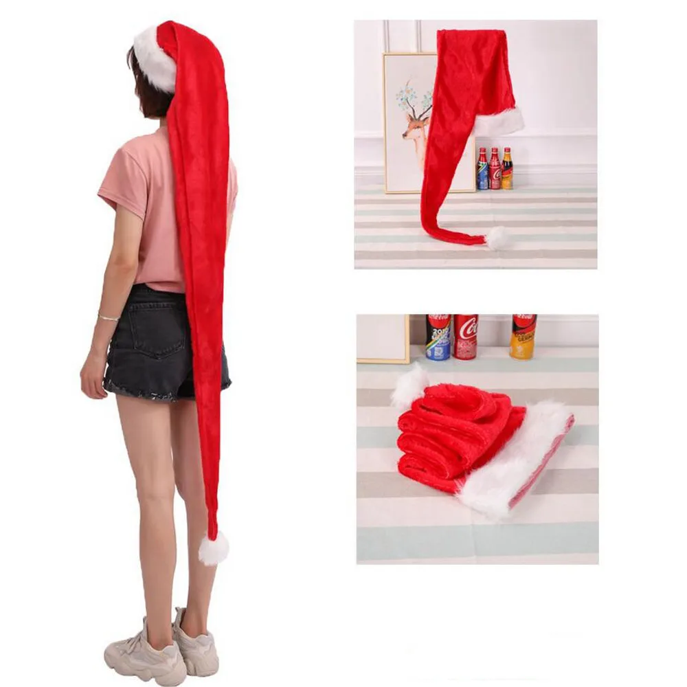 Для взрослых 1 5 метров длинные рождественские в плюшевой шляпе подарки