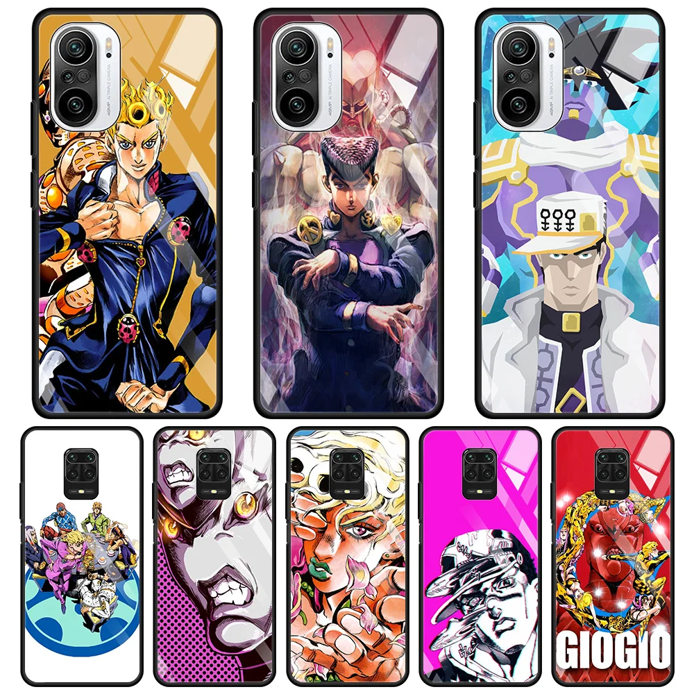 Tempered Glass Shell For Xiaomi Redmi Note 9S 8 9 7 10 8T K40 K30 Pro 8T 9C 9A 8A 7 Cover Silicone JOJO 39 s Bizarre Adventure
Tempered Glass Shell For Xiaomi Redmi Note 9S 8 9 7 10 8T K40 K30 Pro 8T 9C 9A 8A 7 Cover Silicone JOJO 39 s Bizarre Adventure