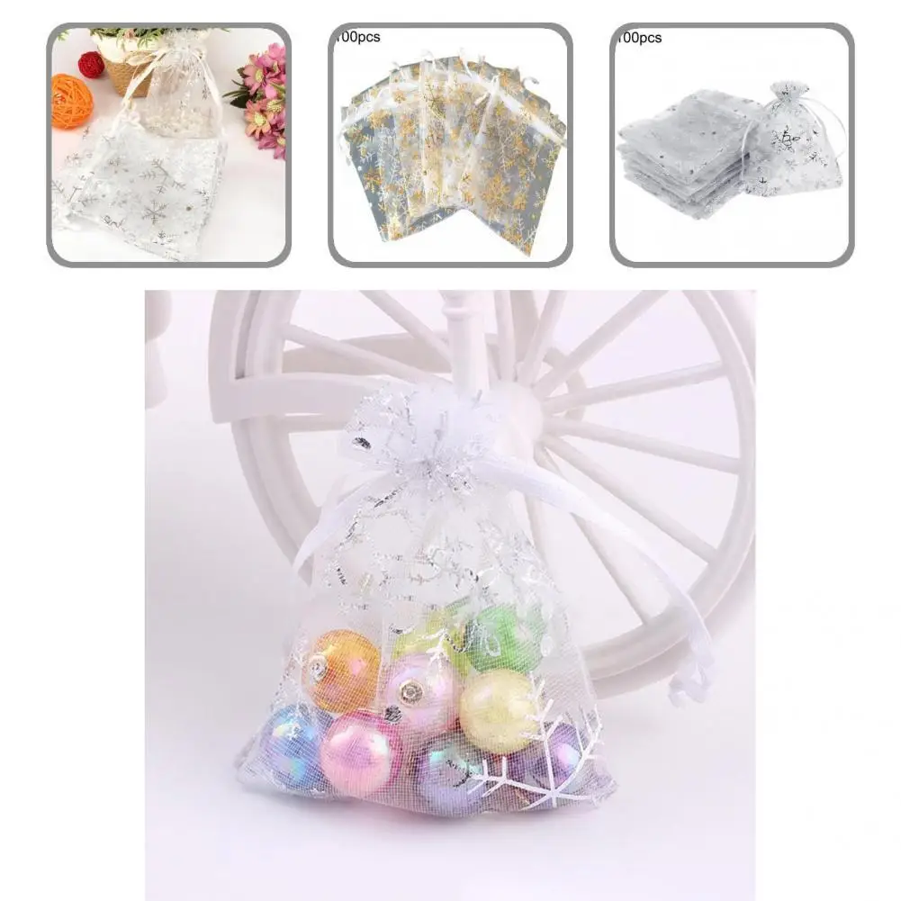 100Pcs Organza Bag Jewelry Packaging Gift Candy Wedding Party Goodie Packing Favors Pouches Drawable Bags Present Sweets Pouches 
100Pcs Organza Bag Jewelry Packaging Gift Candy Wedding Party Goodie Packing Favors Pouches Drawable Bags Present Sweets Pouches