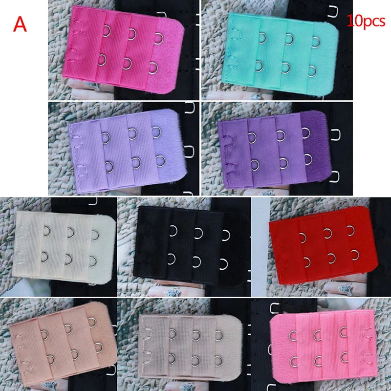 10PCS Women Bra Hooks Extender Strap Elastic Bra Extension Strap Adjustable Extension Hook Clamp Expander
10PCS Women Bra Hooks Extender Strap Elastic Bra Extension Strap Adjustable Extension Hook Clamp Expander