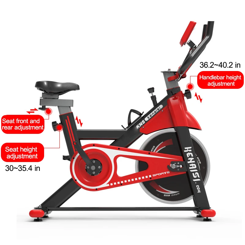 Exercise Bike with LCD monitor Home Ultra-quiet Indoor Bike Fitness Bike Dynamic Bicycle Fitness Equipment Heavy Duty
Exercise Bike with LCD monitor Home Ultra-quiet Indoor Bike Fitness Bike Dynamic Bicycle Fitness Equipment Heavy Duty