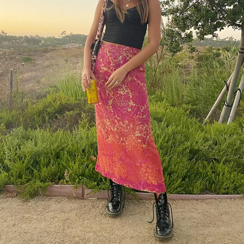 Fashion Floral Skirt Women Y2k Retro A-Line Skirts 90s Harajuku Aesthetic Bohemian Printed High Waist MIDI Skirt Skinny Skirts
Fashion Floral Skirt Women Y2k Retro A-Line Skirts 90s Harajuku Aesthetic Bohemian Printed High Waist MIDI Skirt Skinny Skirts
