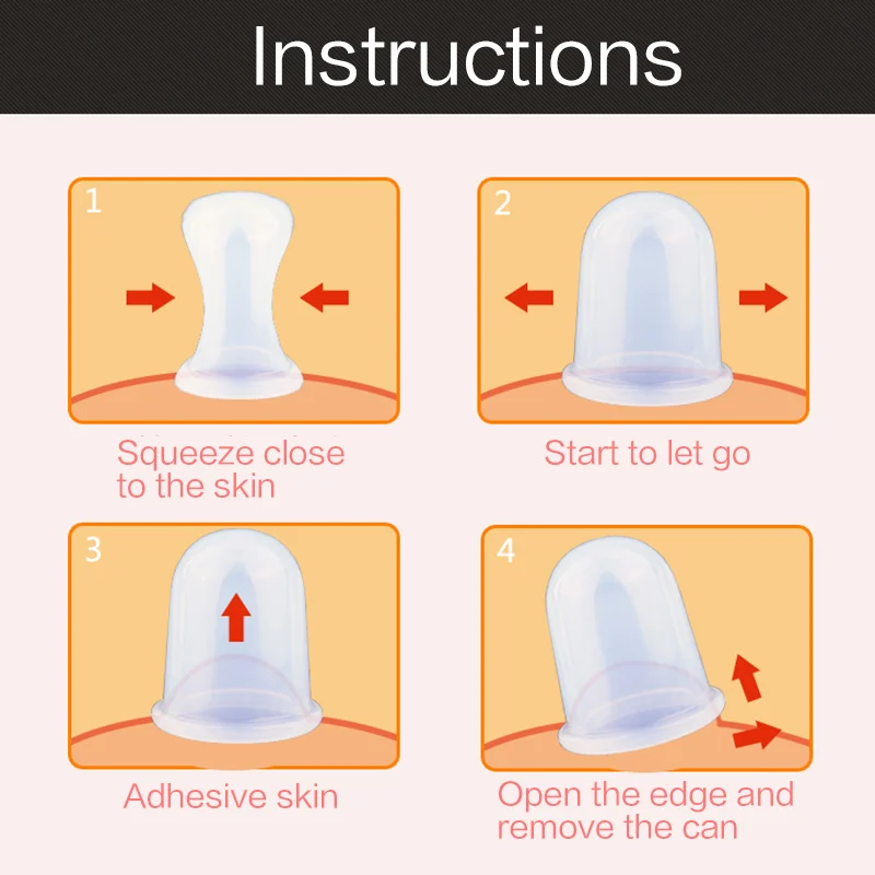 2pcs Silicone Vacuum Jars Vacuum Cupping Cans Body Neck Face Massager Suction Cups Massage Tool Anti Cellulite Therapy Set
2pcs Silicone Vacuum Jars Vacuum Cupping Cans Body Neck Face Massager Suction Cups Massage Tool Anti Cellulite Therapy Set