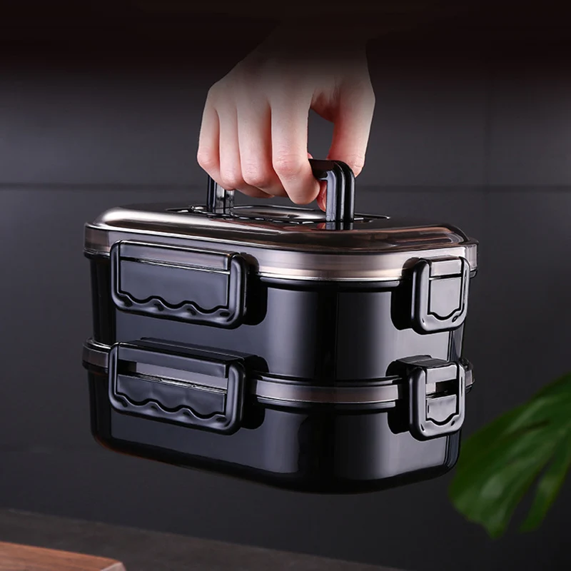 1-2 Layer Stainless Steel Lunch Box Thermal Leakproof Japanese Bento Box Student Portable School Aldult Food Container Sealed
1-2 Layer Stainless Steel Lunch Box Thermal Leakproof Japanese Bento Box Student Portable School Aldult Food Container Sealed