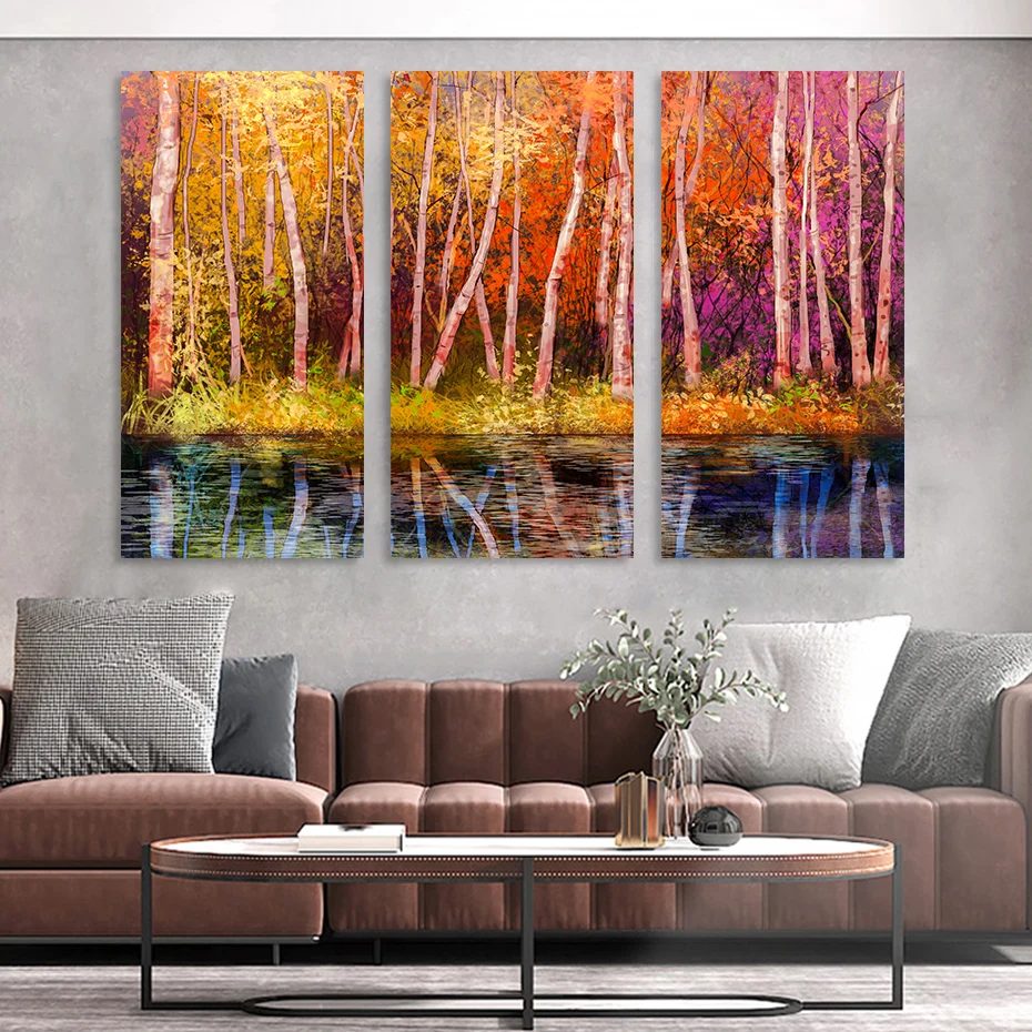 Nordic Landscape Trees Forest Autumn Poster Canvas Painting Wall Art Print Picture for Living Room Interior Home Decor 3 PCS
Nordic Landscape Trees Forest Autumn Poster Canvas Painting Wall Art Print Picture for Living Room Interior Home Decor 3 PCS