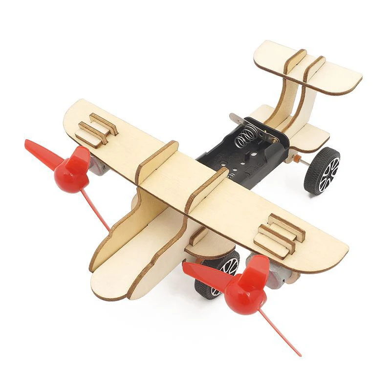 

Students'toy Technology Small Production Diy Manual Lesson Assemble Gliding Plane Electronic Science Stem Toys technological