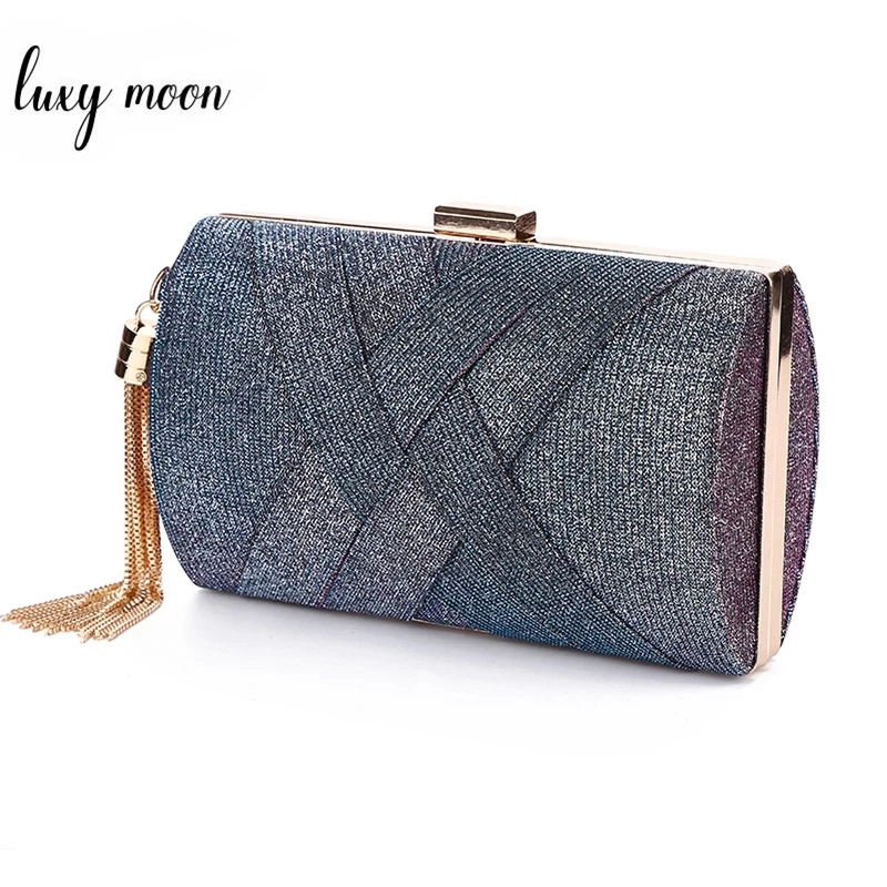 Ladies Hand Bag Women's Wedding Clutch Bags Sequin Purple Purse for Bridal Luxury Elegant Tassel Shoulder Bag ZD1495
Ladies Hand Bag Women's Wedding Clutch Bags Sequin Purple Purse for Bridal Luxury Elegant Tassel Shoulder Bag ZD1495