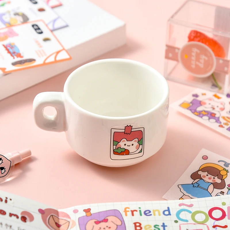 1 pcs Cute Girly Bunny Bear Decorative Stickers Scrapbooking Stick Label Diary Stationery Album Kawaii Rabbit Sticker
1 pcs Cute Girly Bunny Bear Decorative Stickers Scrapbooking Stick Label Diary Stationery Album Kawaii Rabbit Sticker