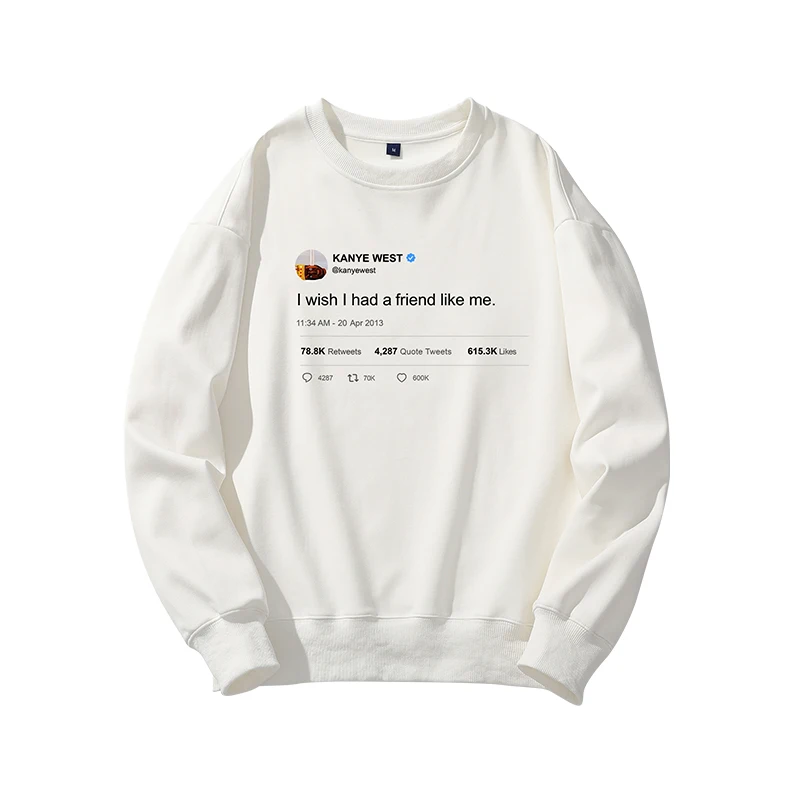 Autumn and winter stand collar white other sources cotton set head fresh and sweet high waist printing round collar Korean hoodi
Autumn and winter stand collar white other sources cotton set head fresh and sweet high waist printing round collar Korean hoodi