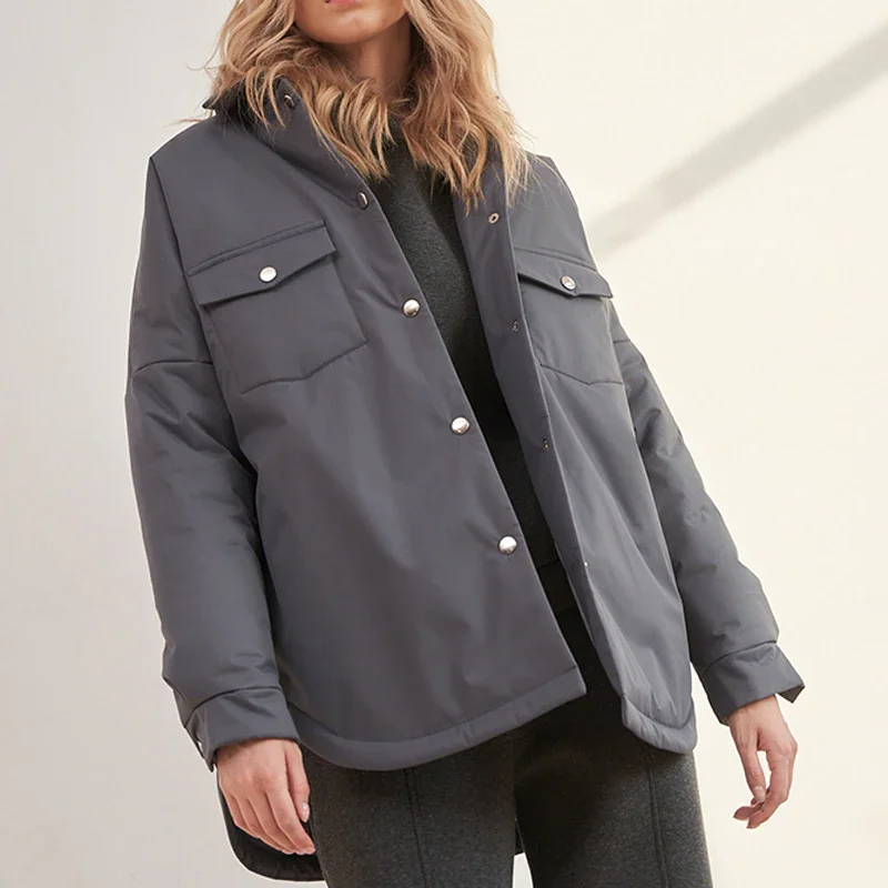 Spring Turn Down Collar Parkas Women Fashion Tie Belt Coats Women Elegant Solid Front Pockets Cotton Jackets Female Ladies
Spring Turn Down Collar Parkas Women Fashion Tie Belt Coats Women Elegant Solid Front Pockets Cotton Jackets Female Ladies