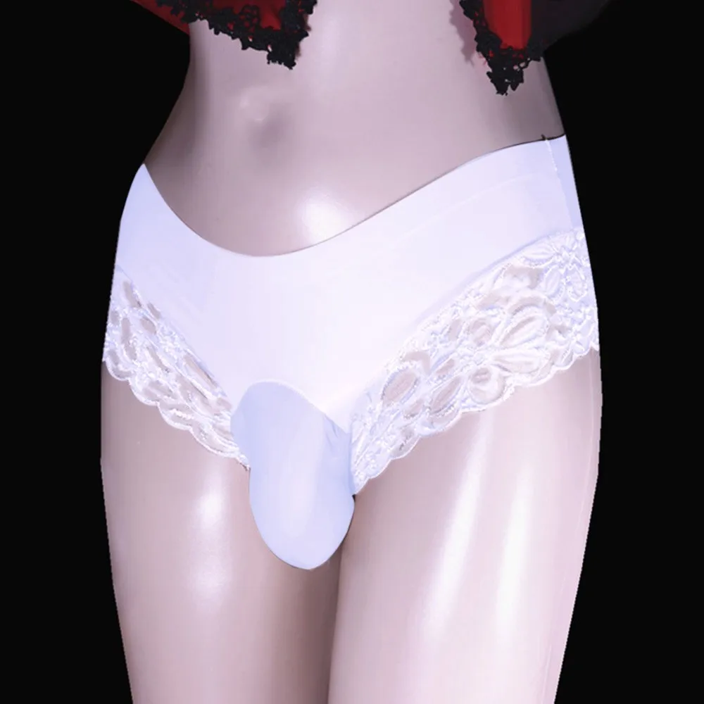 Mens Lingerie Lace G-String Sissy Pouch Panties Underwear Bikini Thong Briefs Convex Pouch Underpants Brief Gays Sexy Panties
Mens Lingerie Lace G-String Sissy Pouch Panties Underwear Bikini Thong Briefs Convex Pouch Underpants Brief Gays Sexy Panties