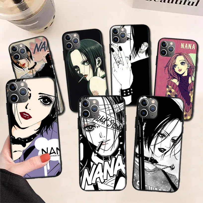 NaNa Osaki Anime Black Phone Case For Apple iPhone 11 13 Pro Max 12 Mini X XS XR 7 Plus 6 6S 8 + SE 5S Pattern Cover Coque
NaNa Osaki Anime Black Phone Case For Apple iPhone 11 13 Pro Max 12 Mini X XS XR 7 Plus 6 6S 8 + SE 5S Pattern Cover Coque