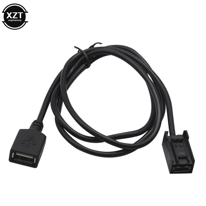 Новый Автомобильный USB AUX Кабель-адаптер аудио медиа музыкальный интерфейс для