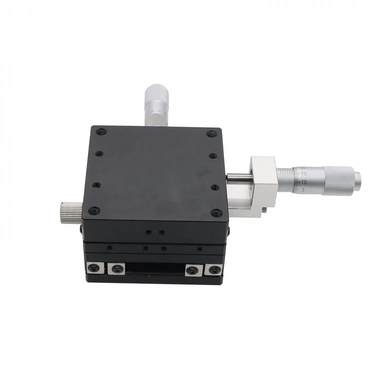 XY-Axis Manual Displacement Platform 60mmx60mm Stage Linear Ball Bars Precision
XY-Axis Manual Displacement Platform 60mmx60mm Stage Linear Ball Bars Precision