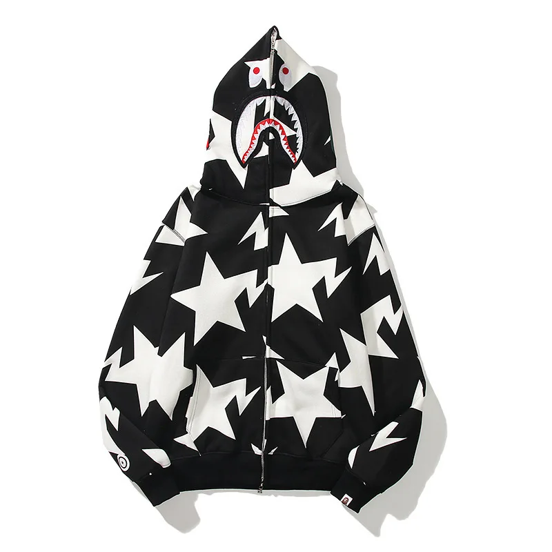 Hoodies Printed Women's and Men's Casual Hooded Fleece Full Zipper Streetwear Sweatshirts Couple Clothes
Hoodies Printed Women's and Men's Casual Hooded Fleece Full Zipper Streetwear Sweatshirts Couple Clothes