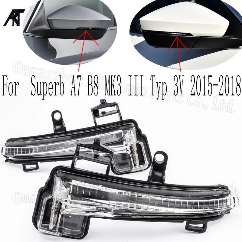 Hight quaity Rearview mirror Turn Signal Side mirror LED Flasher for SKODA superb A7 B8 MK3 III 3V Hatchback 2015-2018
Hight quaity Rearview mirror Turn Signal Side mirror LED Flasher for SKODA superb A7 B8 MK3 III 3V Hatchback 2015-2018