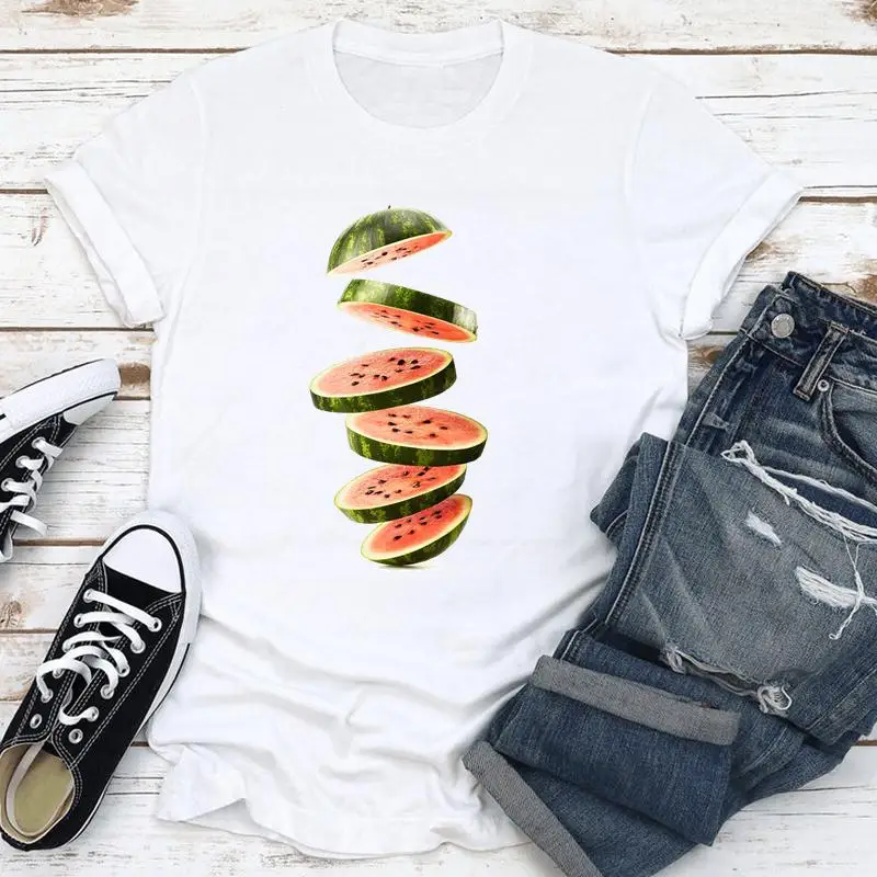 Women Clothes Avocado Printing Ladies Fruit Summer Fashion Short Sleeve Print Cartoon Tshirt Female Tee Top Graphic T-shirt
Women Clothes Avocado Printing Ladies Fruit Summer Fashion Short Sleeve Print Cartoon Tshirt Female Tee Top Graphic T-shirt
