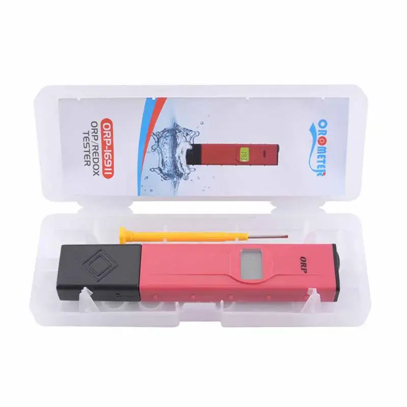 ORP-16911 ORP/Redox Tester-1999~1999mV Backlight Lcd Digital Water Quality Test Pen ORP Analyzer Test Monitor For Water
ORP-16911 ORP/Redox Tester-1999~1999mV Backlight Lcd Digital Water Quality Test Pen ORP Analyzer Test Monitor For Water