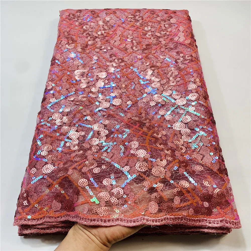 Luxury Silver Sequin Lace Fabric Nigerian Laces Fabrics with Sequins African French Mesh Tulle Lace Fabric for Sewing
Luxury Silver Sequin Lace Fabric Nigerian Laces Fabrics with Sequins African French Mesh Tulle Lace Fabric for Sewing