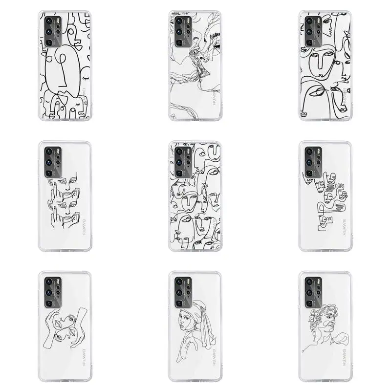 Funny Face Abstract Phone Case Transparent For Huawei honor V 9 8 10 20 7 i S A C X pro lite play Soft TPU Clear Mobile bags
Funny Face Abstract Phone Case Transparent For Huawei honor V 9 8 10 20 7 i S A C X pro lite play Soft TPU Clear Mobile bags