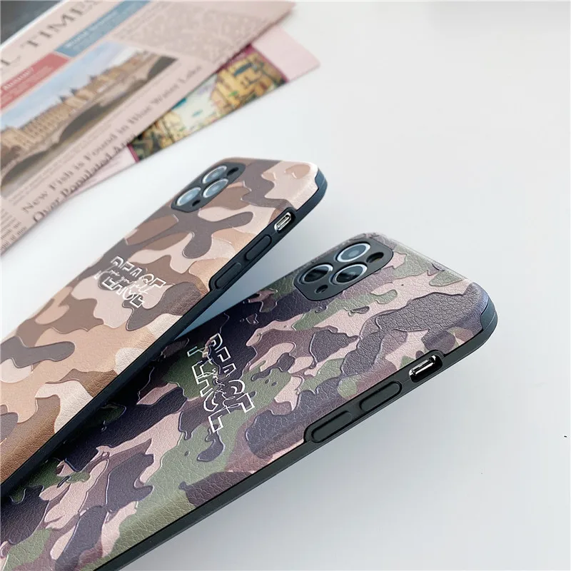 Funny Army Green Camouflage Case For iPhone 11 12Pro SE 2020 X XR XS Max 7 8 Plus Soft IMD Silicone Phone Case Back Cover
Funny Army Green Camouflage Case For iPhone 11 12Pro SE 2020 X XR XS Max 7 8 Plus Soft IMD Silicone Phone Case Back Cover
