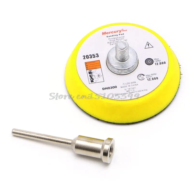 2" Mix Grit Sander Disc Sanding Polish Polishing Pad Backer Plate 3mm Shank Drop Ship
2" Mix Grit Sander Disc Sanding Polish Polishing Pad Backer Plate 3mm Shank Drop Ship