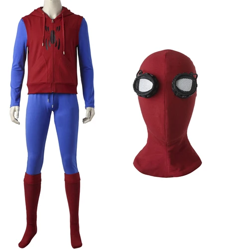 Adult Men Halloween Spider Coming Benjamin Parker Cosplay Costume Outfit Party Full Props Suit
Adult Men Halloween Spider Coming Benjamin Parker Cosplay Costume Outfit Party Full Props Suit