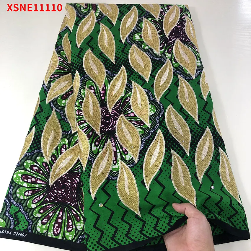 Exquisite Nigerian Swiss Lace Flower Style Ankara African Cotton Elastic Wax Cloth + Embroidery Thread XSNE11110 C
Exquisite Nigerian Swiss Lace Flower Style Ankara African Cotton Elastic Wax Cloth + Embroidery Thread XSNE11110 C
