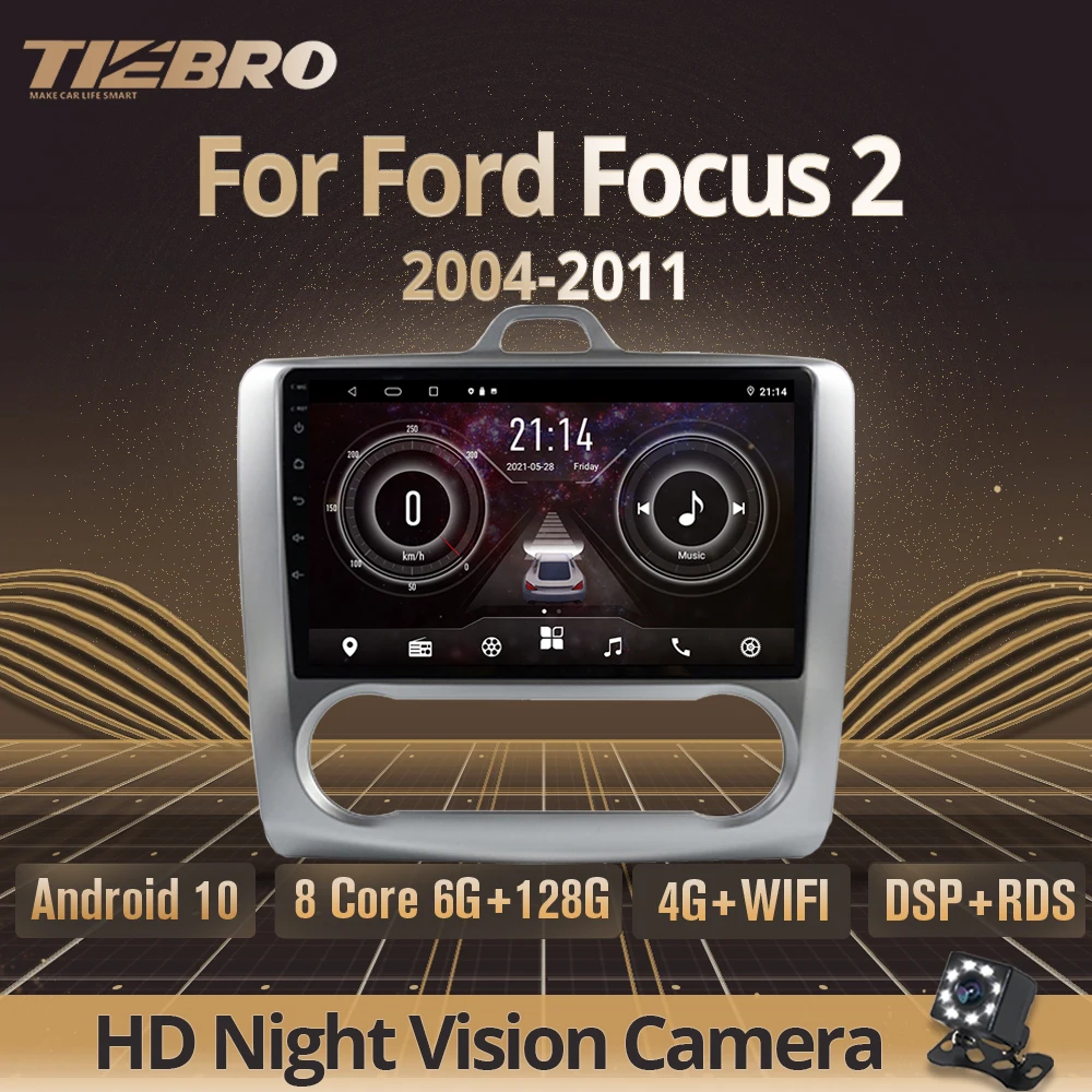 TIEBRO 2DIN Android10.0 автомобиль радио для Ford Focus 2 2004-2011 GPS навигации стереофонический радиоприемник автомобиля авто радио приемник не 2DIN DVD
TIEBRO 2DIN Android10.0 автомобиль радио для Ford Focus 2 2004-2011 GPS навигации стереофонический радиоприемник автомобиля авто радио приемник не 2DIN DVD