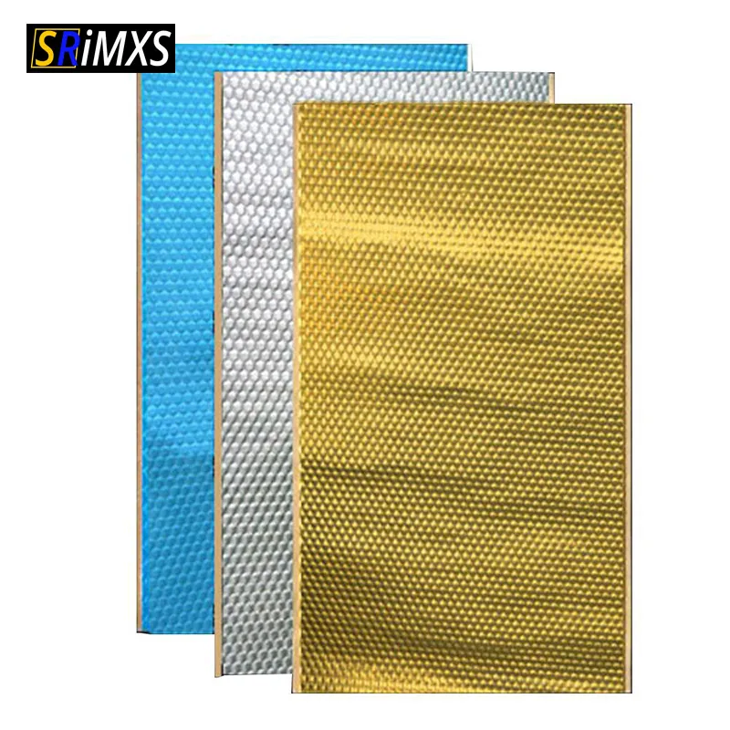 Car Sound Deadener Mat Noise Insulation Deadening Heat Material Aluminum Foam Stickers Fit For Hood Engine Firewall
Car Sound Deadener Mat Noise Insulation Deadening Heat Material Aluminum Foam Stickers Fit For Hood Engine Firewall