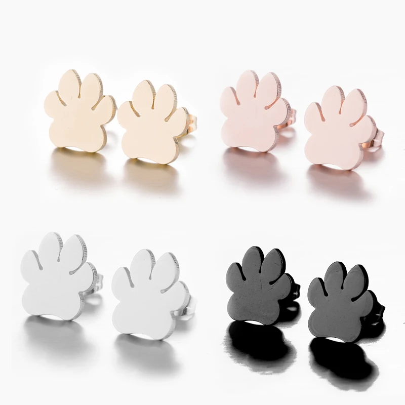 Hot Sale Stainless Steel P Earring Paw Claw Personality Animal Stud Earings Ear Bijoux Women Wedding Gift Party Everyday Jewelry
Hot Sale Stainless Steel P Earring Paw Claw Personality Animal Stud Earings Ear Bijoux Women Wedding Gift Party Everyday Jewelry