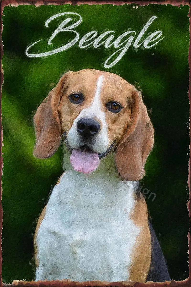 Металлический жестяной знак Beagle Dog, жестяные таблички, Настенный декор, украшение для комнаты в стиле ретро, винтажное украшение для художес...
Металлический жестяной знак Beagle Dog, жестяные таблички, Настенный декор, украшение для комнаты в стиле ретро, винтажное украшение для художес...