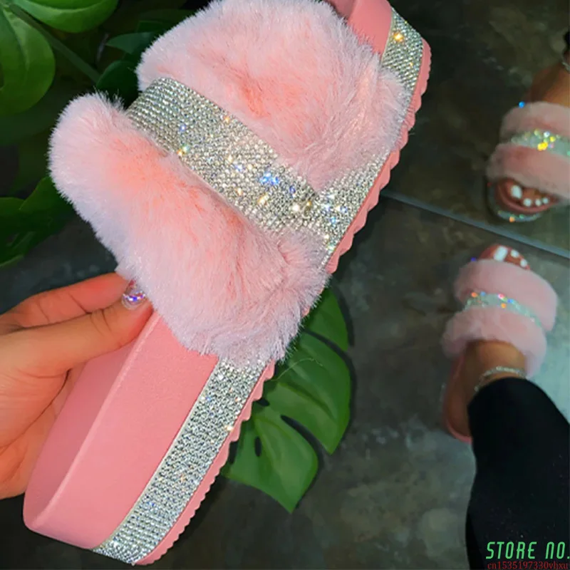 Women Fur Slippers Summer Furry Slides Female Fluffy Indoor Shoes Women's Bling fuzzy Slide House Sliders wholesale Dropshipping
Women Fur Slippers Summer Furry Slides Female Fluffy Indoor Shoes Women's Bling fuzzy Slide House Sliders wholesale Dropshipping